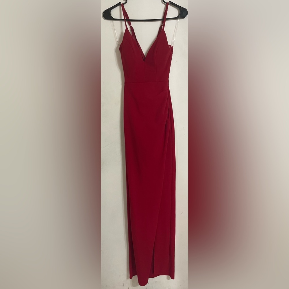 BRAND NEW sexy red maxi dress